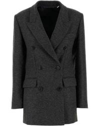 Isabel Marant - Isidora Double-Breasted Wool Coat - Lyst