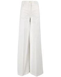 Aspesi - Pantalon Ample À Taille Haute - Lyst