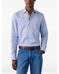 Hackett - Fil Coupé Bengal-Stripe Shirt - Lyst