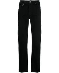 KENZO - Logo-Patch Straight-Leg Jeans - Lyst