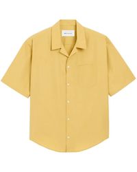Ami Paris - Ami De Coeur Camp-Collar Shirt - Lyst