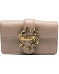 Just Cavalli - Snake-Detail Belt Bag - Lyst