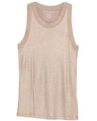 Majestic Filatures - Glitter Ribbed Top - Lyst