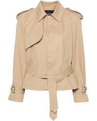 Maje - スタッズ トレンチコート - Lyst