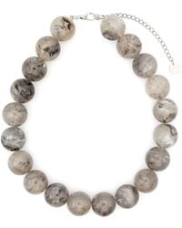 Paloma Wool - Marbled Beaded Necklace - Lyst