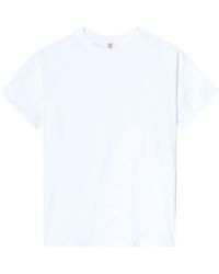 RE/DONE - Round-neck Short-sleeved T-shirt - Lyst