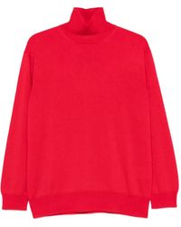 Malo - Pullover Mit Stehkragen - Lyst