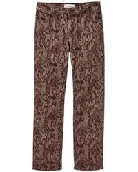 Ba&sh - Tooty Paisley-Pattern Jeans - Lyst
