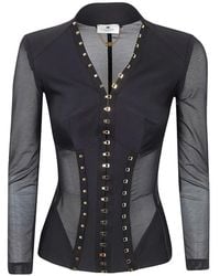 Elisabetta Franchi - Bustier Jacket - Lyst