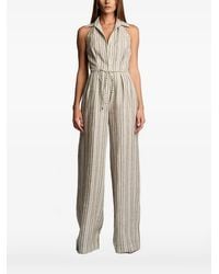 Hevron - Striped Halterneck Top - Lyst