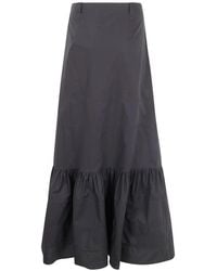Mantu - Ruffled Maxi Skirt - Lyst