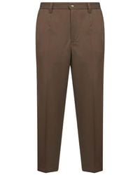 D4.0 - Pantalon À Plis Marqués - Lyst