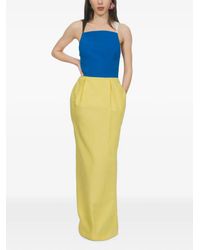 Rosie Assoulin - Simon Says Colour-Block Maxi Dress - Lyst