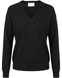 Drumohr - V-Neck Merino Wool Sweater - Lyst