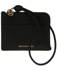 Michael Kors - Portefeuille Zippé En Cuir À Breloque - Lyst