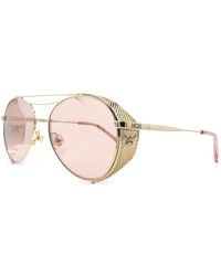 MCM - Double-Bridge Pilot-Frame Sunglasses - Lyst