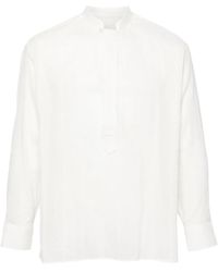Lardini - Striped Cotton Shirt - Lyst