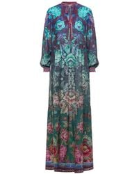 Pierre Louis Mascia - Tetris Floral Maxi Dress - Lyst