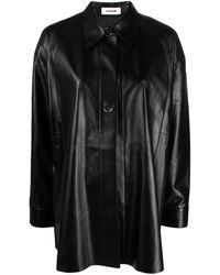 Aeron - Camicia Feather in pelle - Lyst