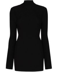 Rabanne - Ribbed Roll-neck Jumper - Lyst