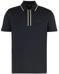 BOSS - Active Slim-Fit Polo Shirt - Lyst
