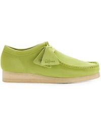 Clarks - Wallabee Suede Boat Shoes - Lyst