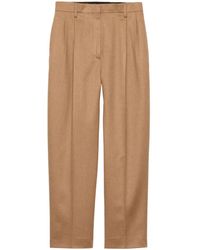 Prada - Camel-Hair Trousers - Lyst
