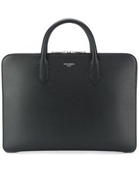 Dolce & Gabbana Klassische Laptoptasche - Schwarz