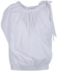Essentiel Antwerp - "Jaylah" Smocked Top - Lyst
