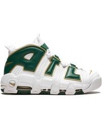 nike uptempo verdes