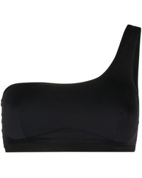 Stella McCartney One-shoulder Bikini Top - Black