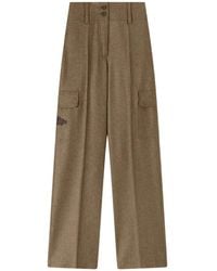 RETORI - Embroidered Cargo Pants - Lyst