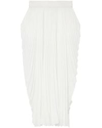 Stella McCartney - Pleated Mid-Rise Maxi Skirt - Lyst