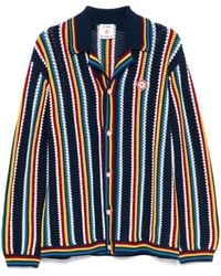 CASABLANCA - Crochet Shirt Jacket - Lyst