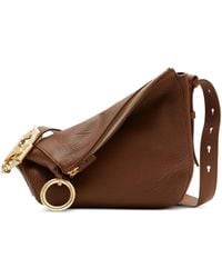 Burberry - Petit Sac Porté Épaule Knight En Cuir - Lyst