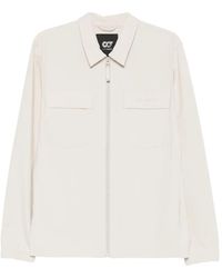 Alpha Tauri - Zip-Fastening Chest-Pocket Jacket - Lyst