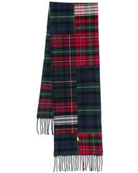 Polo Ralph Lauren - Schal Im Patchwork-Look - Lyst