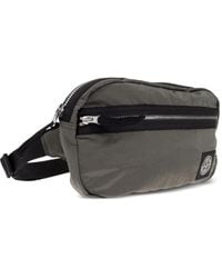 Stone Island - Zip-Fastening Logo-Patch Belt Bag - Lyst