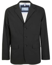 People Of Shibuya - Travel Buttoned Blazer - Lyst