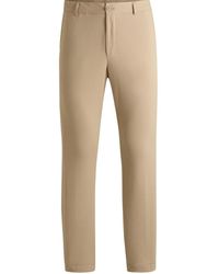 BOSS - Pantaloni Dritti - Lyst