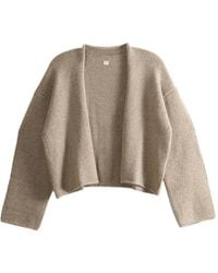 TAIGA TAKAHASHI - Ribbed-Knit Cardigan - Lyst