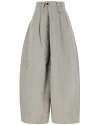 Niccolò Pasqualetti - Pleated Wide-Leg Trousers - Lyst