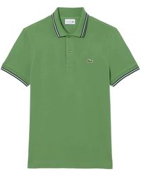 Lacoste - L.12.12 Striped Collar Polo Shirt - Lyst