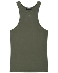 Anine Bing - Cole Ribbed Tank Top - Lyst