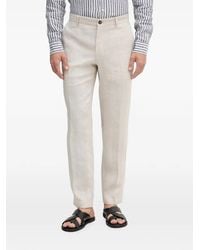 Joop! - Hank Pressed-Crease Logo-Patch Trousers - Lyst