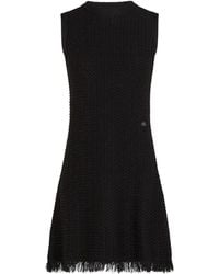 Karl Lagerfeld - Minikleid Mit Fransensaum - Lyst