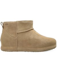 UGG - Classic Mini Enwrap Suede Ankle Boots - Lyst
