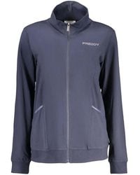 Freddy - Zip-Up High-Neck Sweatshirt - Lyst