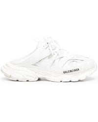 Balenciaga - Track Lace-up Mules - Lyst