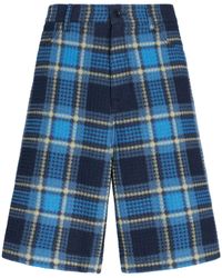Etro - Checked Jacquard Bermuda Shorts - Lyst